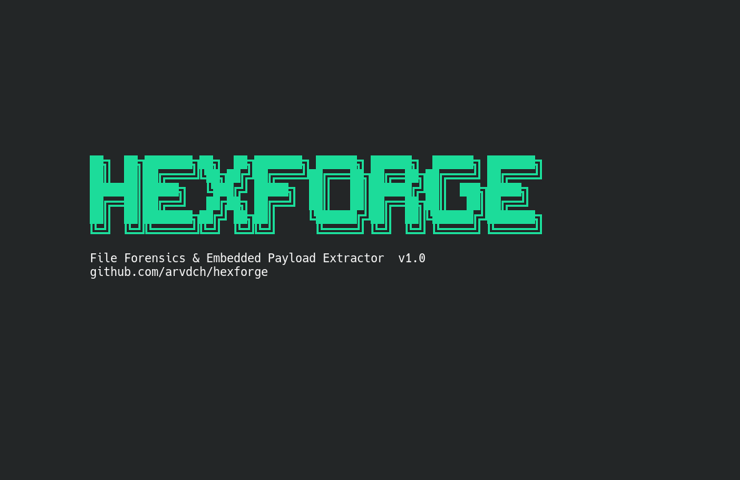 HEXFORGE File Forensics Tool